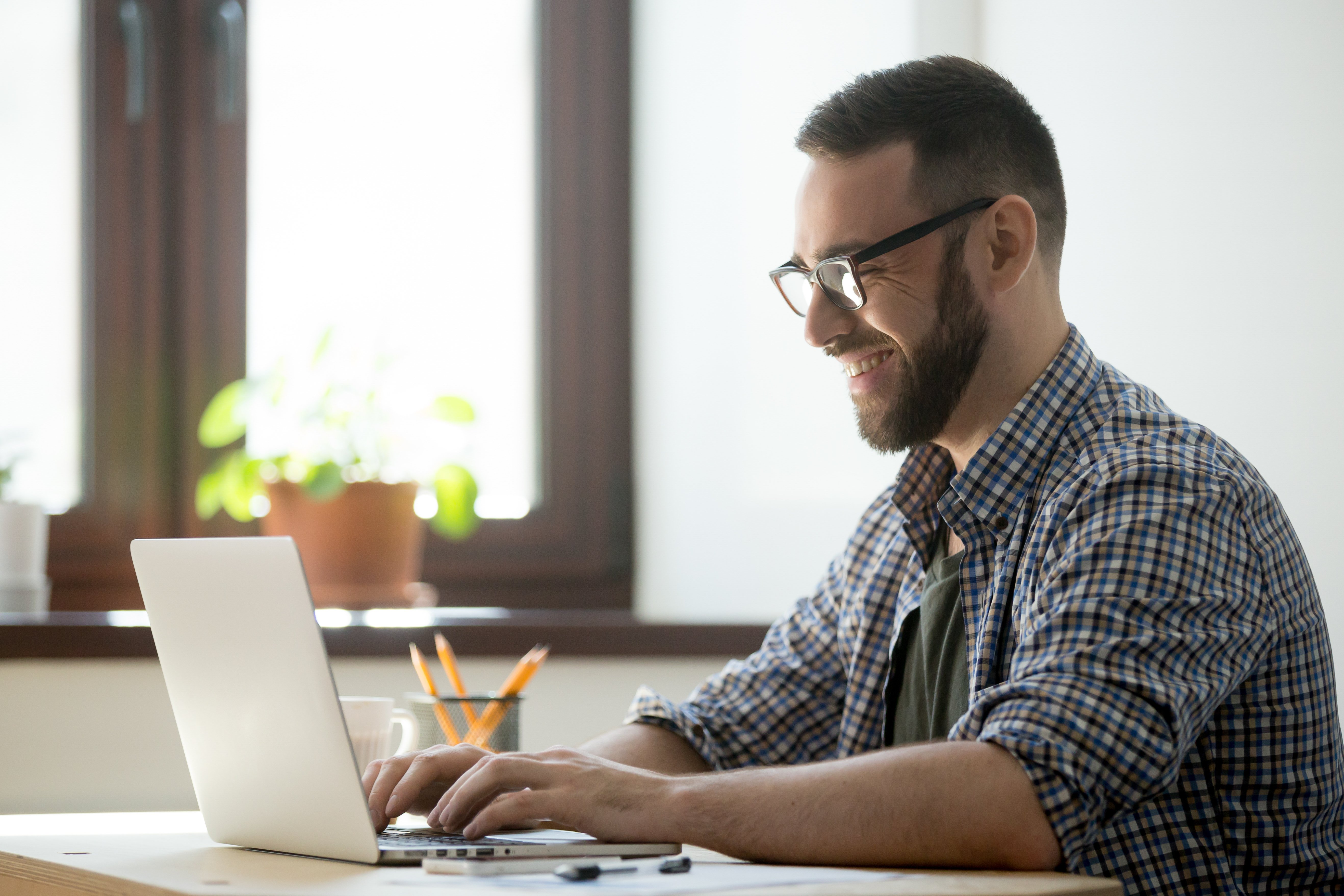 Software Developer practicing a live coding interview